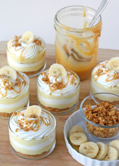 Banana Cream Layered Dessert