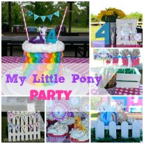 My Little Pony Rainbow Birthday Party {www.homemadeinterest.com}