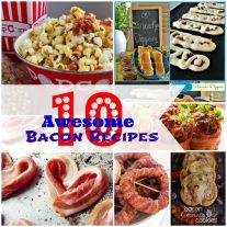 10 Awesome Bacon Recipes {www.homemadeinterest.com}