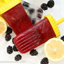 Blackberry-Lemonade Popsicle