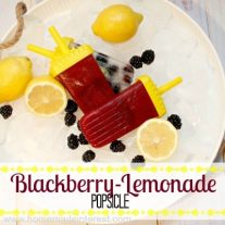 Blackberry-Lemonade Popsicle