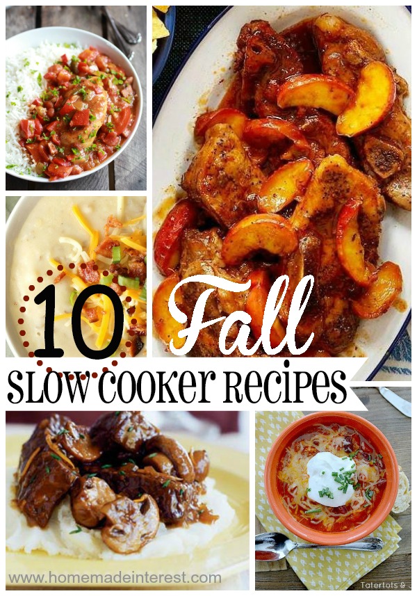 There is nothing like coming home to the smell of dinner that has been cooking in a slow cooker all day. These Fall crockpot recipes will keep you warm through the winter. Kids and adults will love these easy fall slow cooker recipes and you will have so much more time for all of the fun stuff!