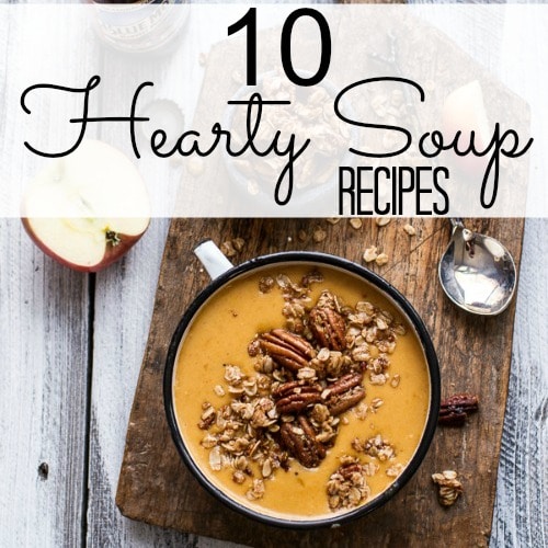 10 of the best soup recipes for cool fall nights and snowy winter days.