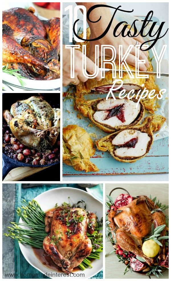 Tired of the same turkey recipe every year? Check out these 10 recipes for turkey. Maybe this year you’ll find a new favorite Thanksgiving recipe!