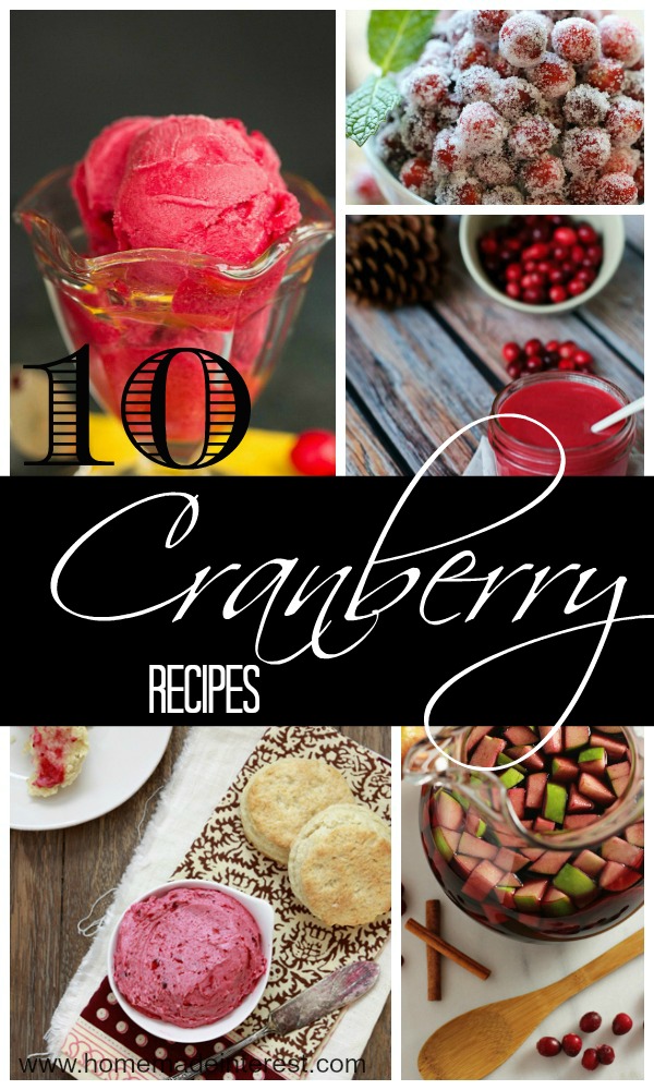 These recipes featuring cranberries are perfect for holidays without being the same boring old cranberry sauce. There are side dishes, main dishes and desserts...there is even cranberry playdough (the kids will love that recipe!).