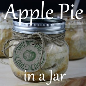 Homemade Gift Idea - Apple Pie in a Jar - Home. Made ...