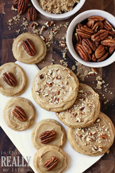 http://tatertotsandjello.com/2012/11/happy-holidays-brown-sugar-pecan-cookies.html