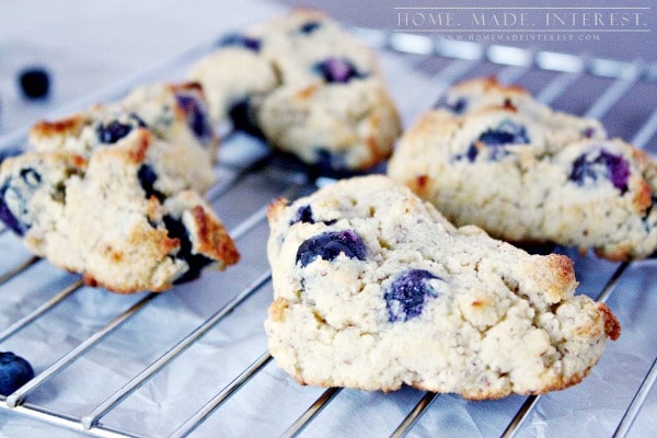 This easy recipe is an awesome low carb substitute for blueberry scones. We use almond flour instead of regular flour and you wonâ€™t even notice the difference! Itâ€™s a great addition to any low carb menu.