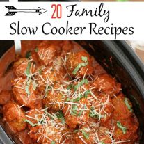 Save time in the kitchen with these wholesome family Crock Pot recipes. Slow cooker dinners give you more time to spend with your family and kids.