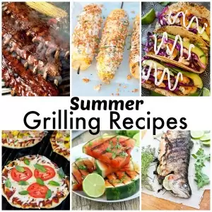 Mouth watering Summer grilling recipes perfect for family gatherings, BBQ, reunions and parties. Start up those grills it's grilling season!