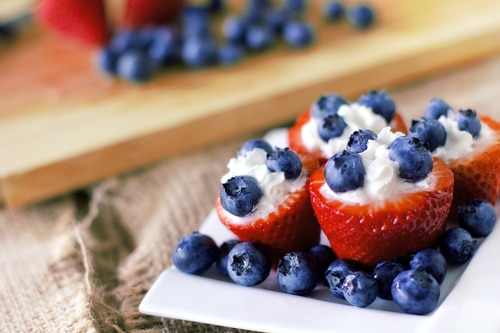 Celebrate with red, white and blue foods and crafts this July 4th, Memorial Day, or Labor Day. Festive treats & crafts for everyone to enjoy including the kids.