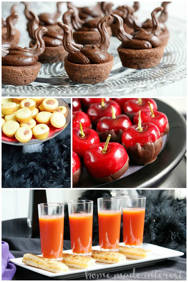 Fun and easy food ideas for a Disney Villains party to celebrate the premiere of The Disney Channel’s "Descendants". 