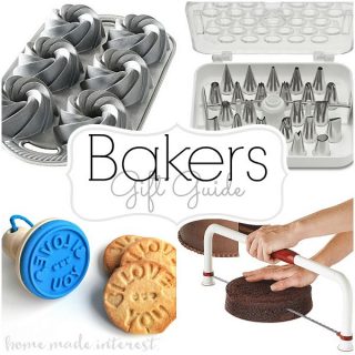 Every baker who loves baking needs and wants all this helpful and fun baking items. This bakers gift guide is a must have if you have a passion for baking or know someone who does.