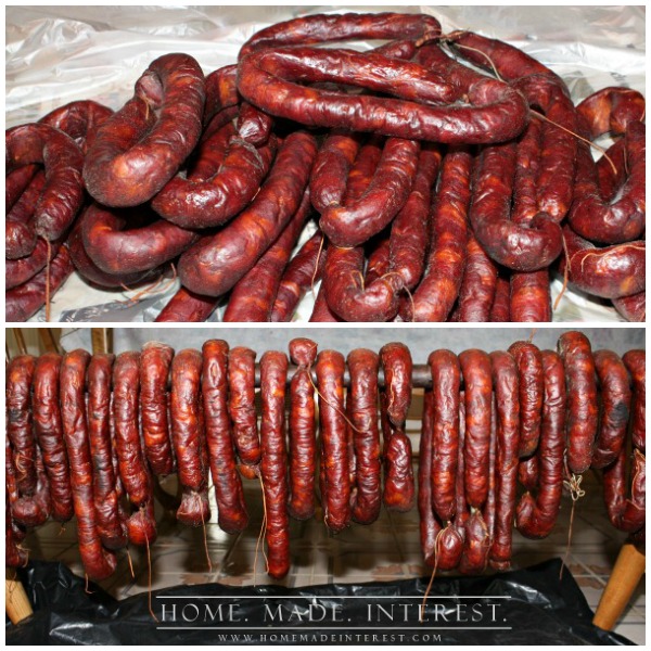 A Family Tradition - Learning how to make homemade Portuguese Sausage, Chourico, is a Portuguese-American family tradition. This is the best smoked meat out there. 
