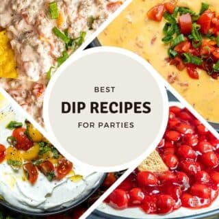 Best dip recipes for parties.