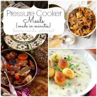 Have weeknight meals made in minutes by using a pressure cooker. These quick and easy one pot recipes use a pressure cooker to make cooking dinner a breeze.