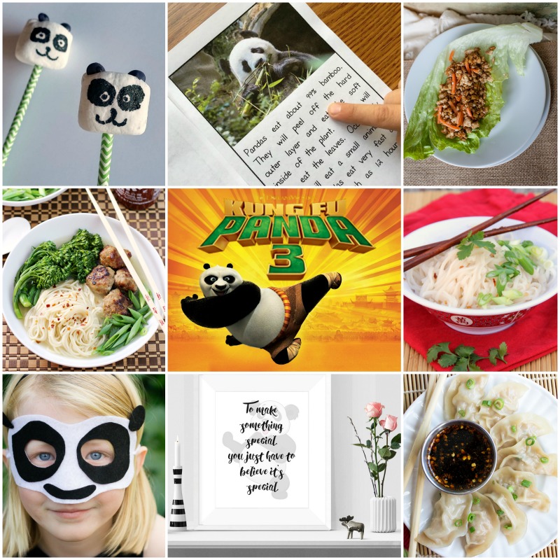 Kung Fu Panda 3 party ideas. Kung Fu Panda crafts, recipes, and printables that everyone will love. 