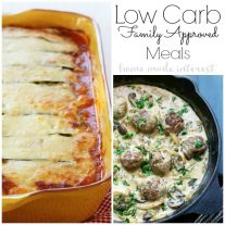 Low Carb dinner ideas that are kid and family approved. Healthy doesn't have to taste bad. Low carb diets and lifestyles are becoming very popular. Exercise and eat low is a great way to lose weight.Low carb dinner recipes for family will make meal time much easier!