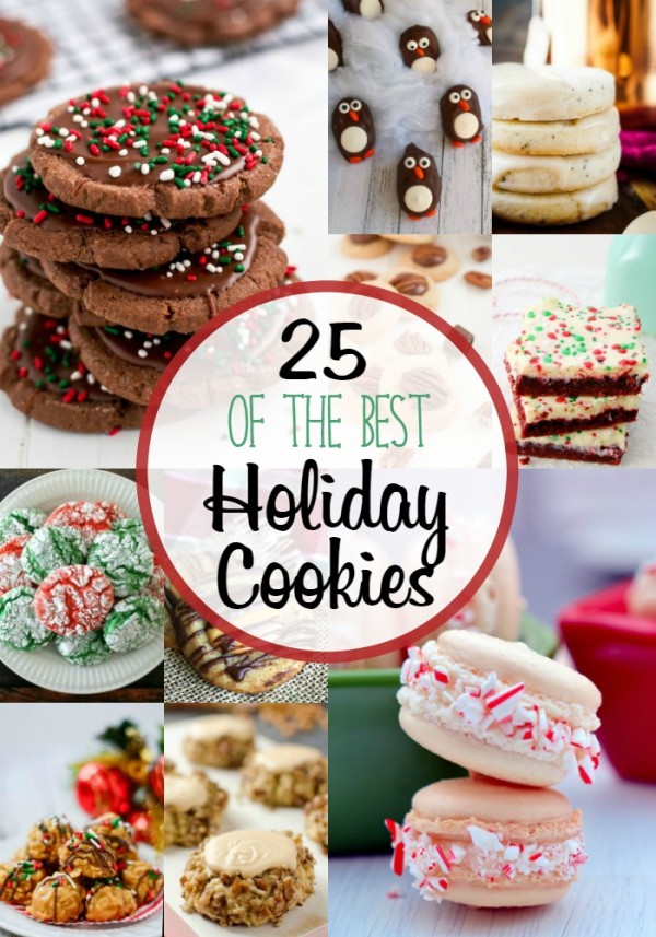 We've got 25 of the Best Holiday Cookie recipes! these easy Christmas cookie recipes are sure to be a hit this holiday season. From peppermint cookie recipe to oreo cookie balls these Christmas cookies are the best!