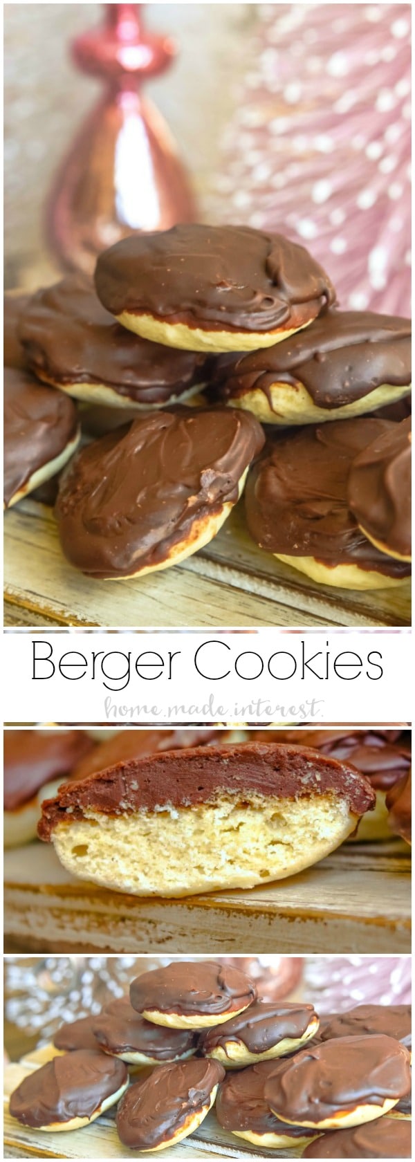 Berger cookies are a symbol of Maryland and if you haven’t had one you need to try them! This delicious copycat Berger cookie recipe is a soft, cake-like cookie topped with a mound of rich fudge frosting. These Berger cookies make a great Christmas cookie recipe with a glass of milk. Santa will be so happy to see them!