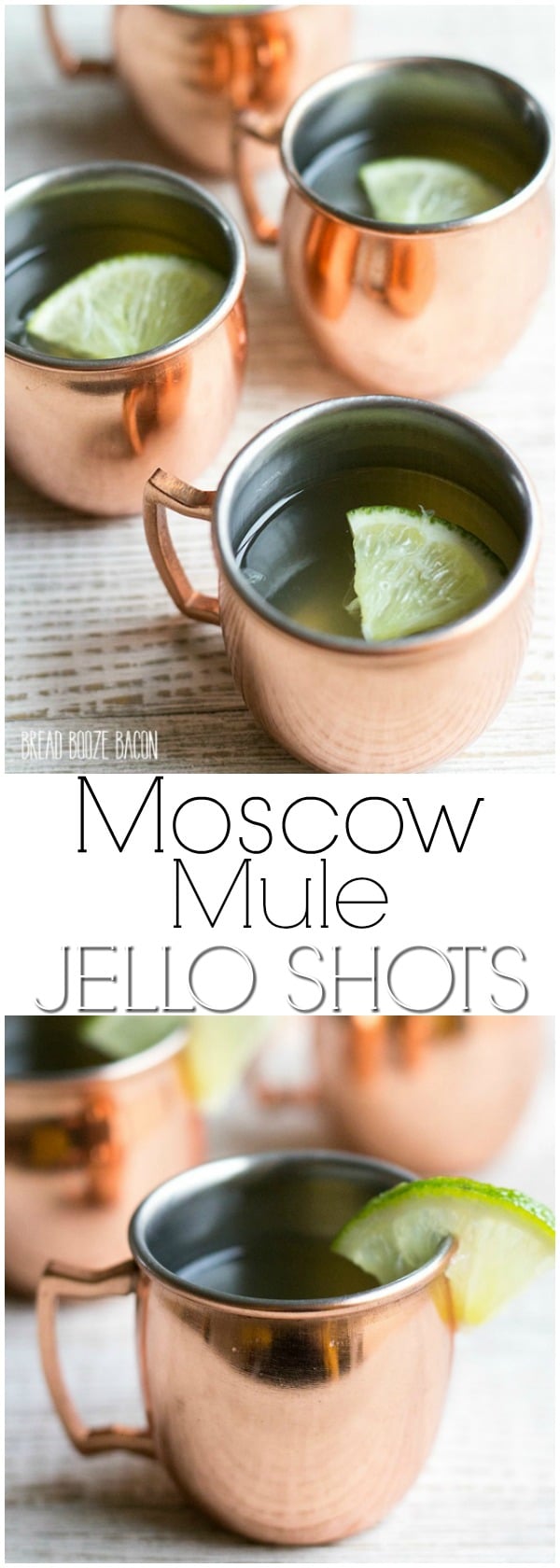 These Moscow Mule Jello Shots are out of this world good! They taste just like a traditional moscow mule recipe with all of the fun of a jello shot! This jello shot recipe is going to impress your guests especially if you buy these adorable mini moscow mule mugs!
