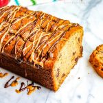 Peanut Butter Chocolate Chip Banana Bread | This easy banana bread recipe is a great way to use up those overripe bananas. Peanut Butter Chocolate Chip Banana Bread uses overripe bananas, peanut butter, and chocolate chips to make a moist banana bread. This easy quick bread recipe make a great snack recipe or dessert recipe!