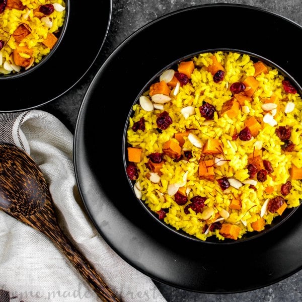 basmati rice with saffron