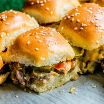 copycat big mac sliders from McDonald's