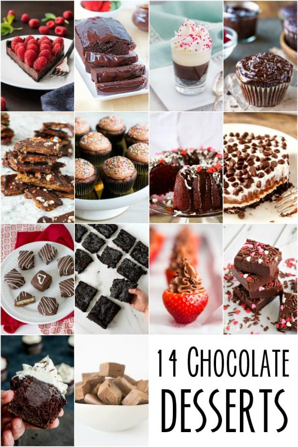 14 Chocolate dessert recipes