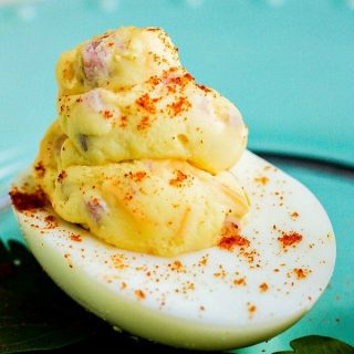 Mississippi sin dip filled deviled eggs