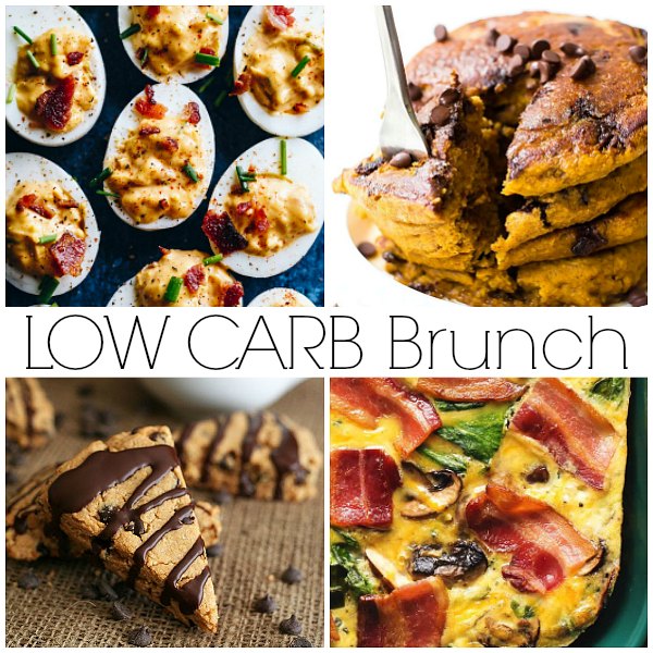 Low carb brunch recipes perfect for Mother's day.