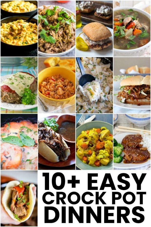 Crock pot dinners that everyone will love. 