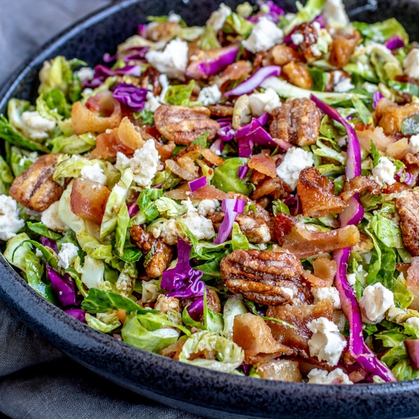 shredded Brussels Sprouts Salad