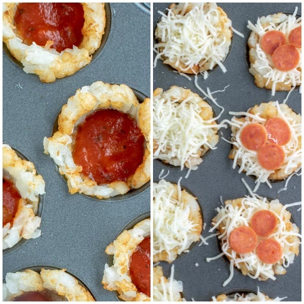 how to make Pizza Tots appetizer