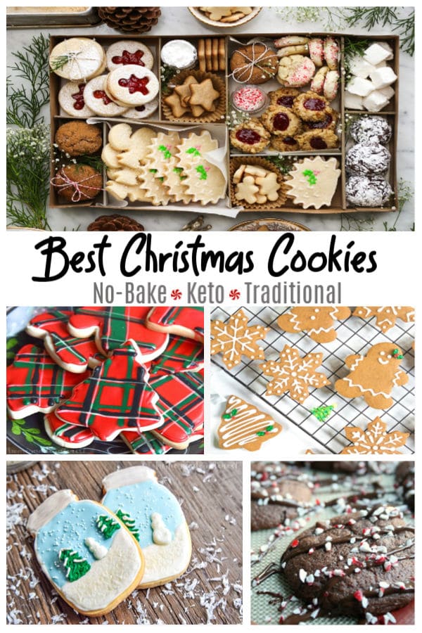 The best Christmas cookies to make from no bake, keto to traditional.