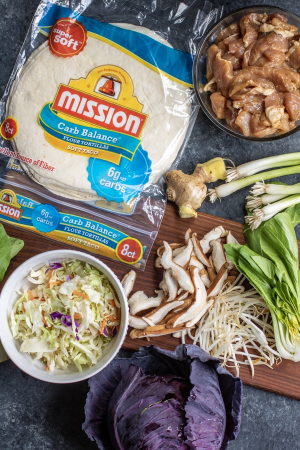 how to make Low Carb Moo Shu Pork