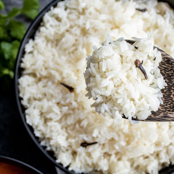 easy Instant Pot Basmati Rice with cloves