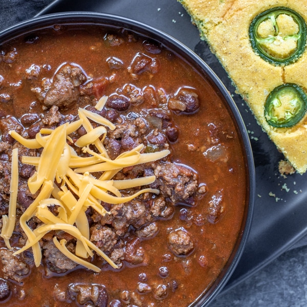 game day Instant Pot Chili