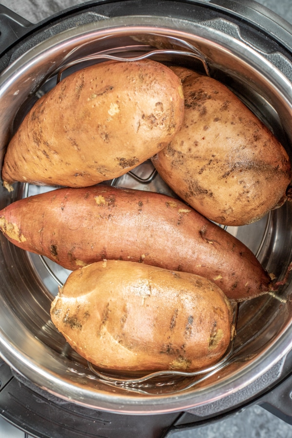 how to make Instant Pot Sweet Potatoes
