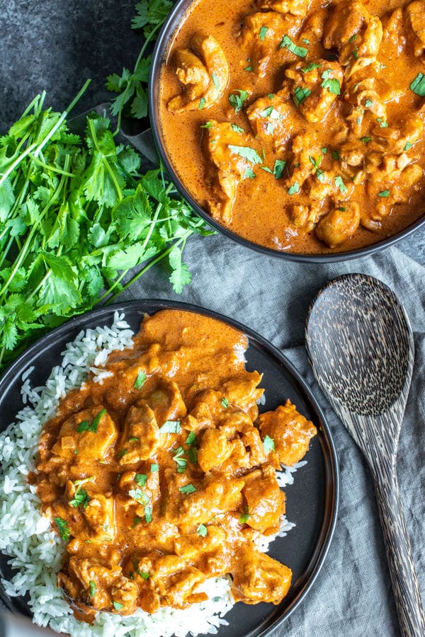 Instant Pot Low Carb Butter Chicken that is keto