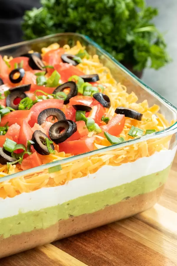 how to make 7 Layer Dip