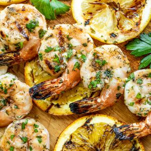 quick and easy Citrus Marinated Grilled Shrimp
