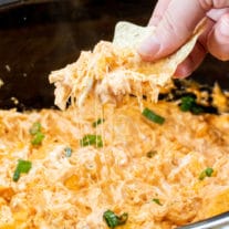 Crock Pot Buffalo Chicken Dip is a perfect appetizer for parties