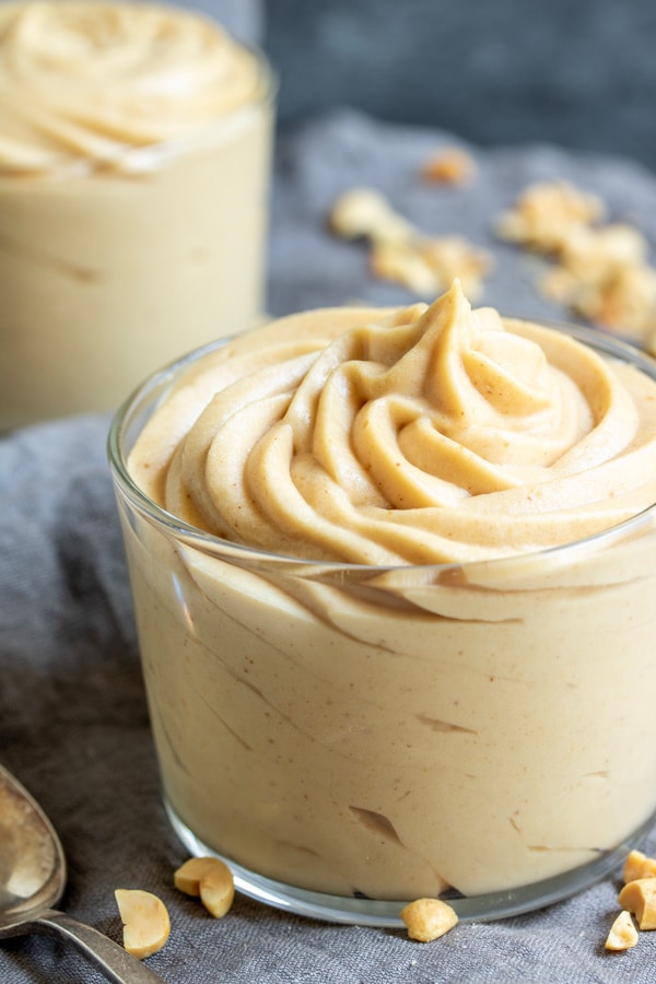 easy to make Keto Peanut Butter Mousse