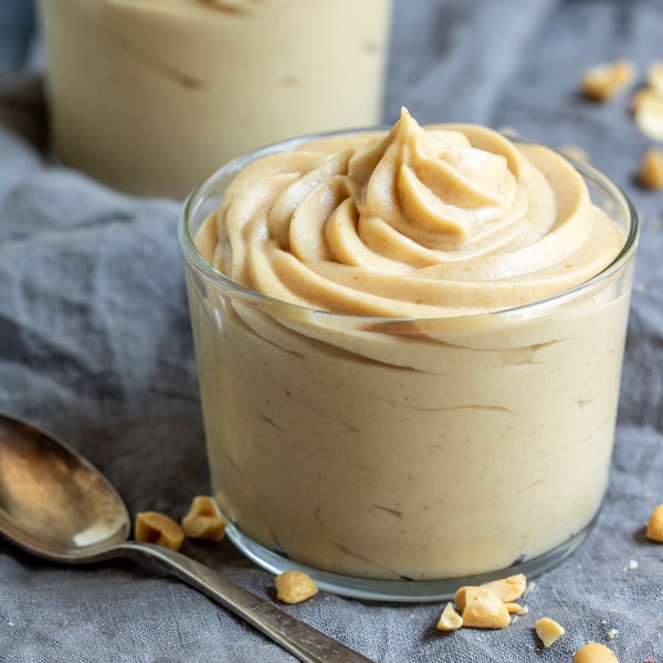 Keto Peanut Butter Mousse is a perfect low carb snack