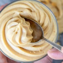 creamy Keto Peanut Butter Mousse