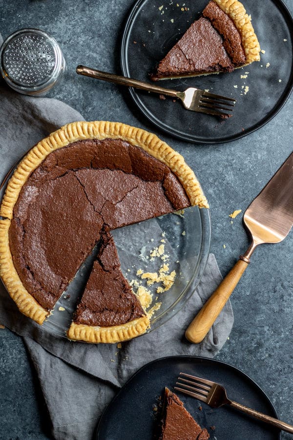 how to make the perfect Thanksgiving pie Chocolate Chess Pie