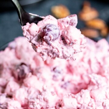 easy make ahead Thanksgiving side is Creamy Cranberry Salad