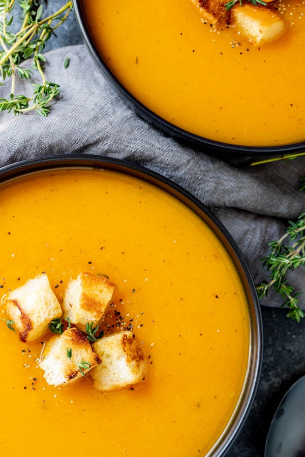 Instant Pot Butternut Squash Soup is a great holiday soup