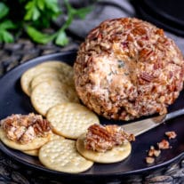 make ahead party appetizer Classic Cheeseball